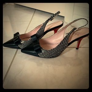 Red heel Kate spade heels